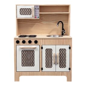Cozinha Em Pinus Branco Sling
