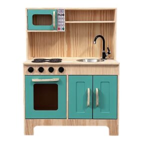 Cozinha Em Pinus Verde Claro