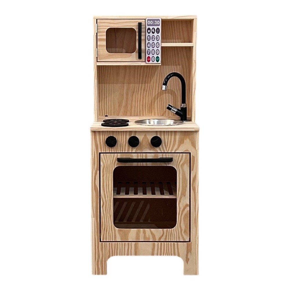 Cozinha Uma Porta Em Pinus